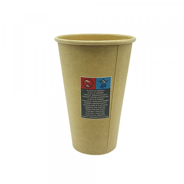 50 Stk. XL Kaffeebecher Coffee to go Becher 510 ml braun